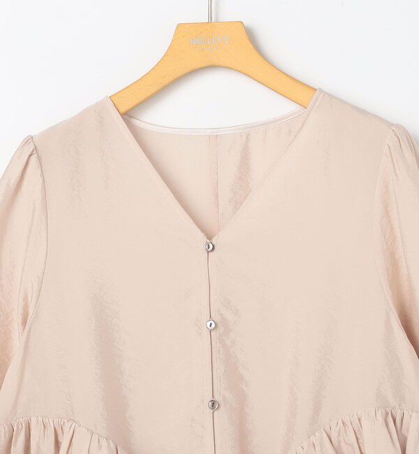 NOLLEY'S sophi「ウォッシャブルオーガンジーティアードブラウス」|シャツ・ブラウス|