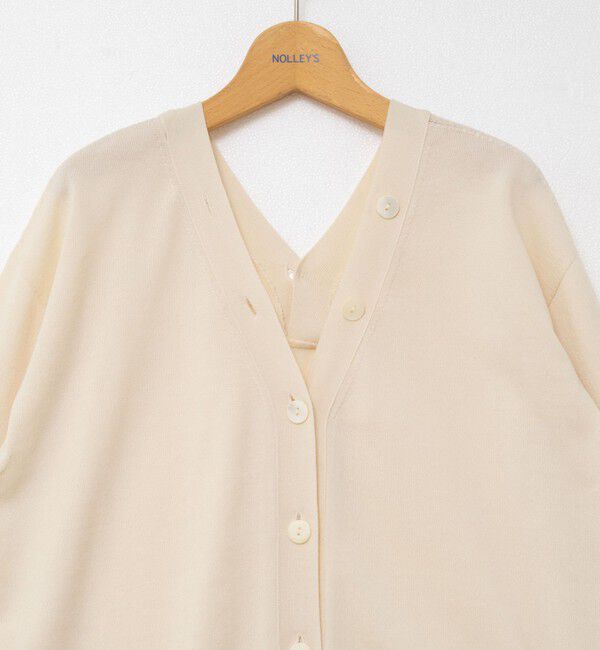 NOLLEY'S「《手洗い可能》《アンサンブル対応》バウンドウール3WAYカーディガン」|カーディガン|