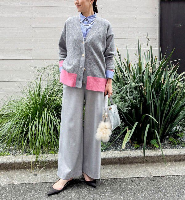 NOLLEY'S「5GノアリスゆったりVネックカーディガン」|カーディガン|