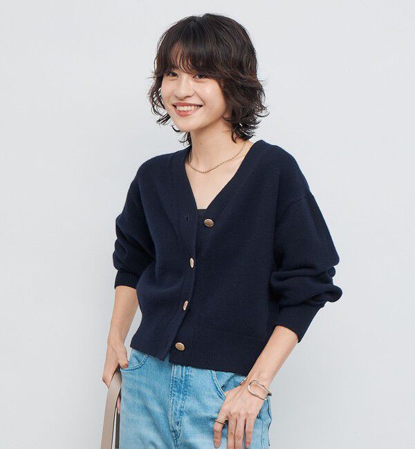 NOLLEY'S「5GノアリスVネックカーディガン」|カーディガン|