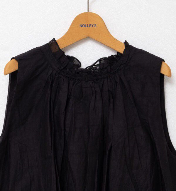 NOLLEY'S「【MARILYN MOON/マリリーンムーン】２WAYシアースターチコットンギャザーブラウス」|シャツ・ブラウス|