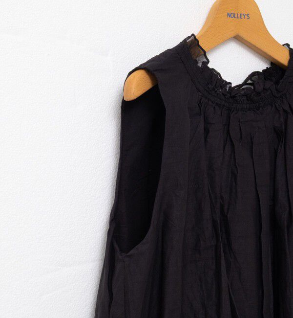NOLLEY'S「【MARILYN MOON/マリリーンムーン】２WAYシアースターチコットンギャザーブラウス」|シャツ・ブラウス|