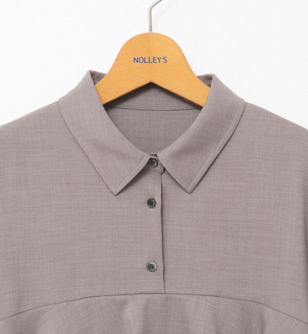 NOLLEY'S「【一部WEB限定色アイテム】ウォッシャブルフリルプルオーバーブラウス」|シャツ・ブラウス|