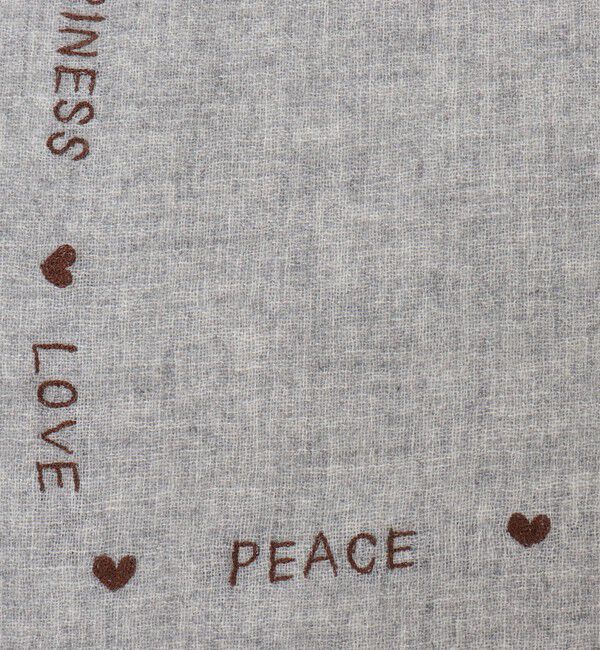 NOLLEY'S「【CITRUS/シトラス】 メッセージストール」|ストール|