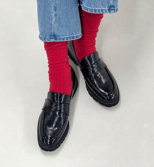 NOLLEY'S「【nolnol/ノルノル】ウール混リブソックス」|ソックス|