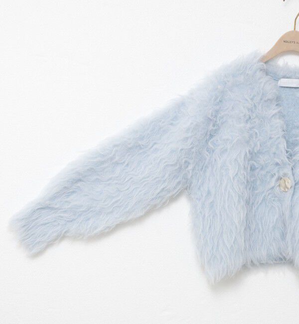 NOLLEY'S sophi「《手洗い可能》カール起毛ショートカーディガン」|カーディガン|