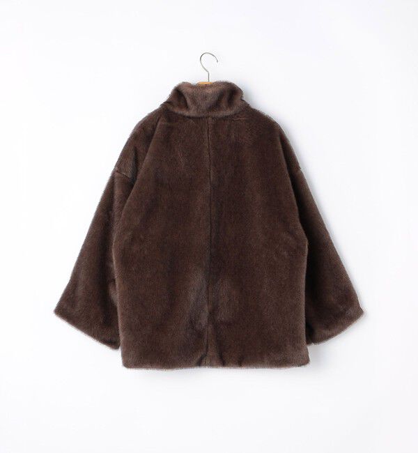 NOLLEY'S sophi「ECOPELフェイクファーショートコート」|その他|