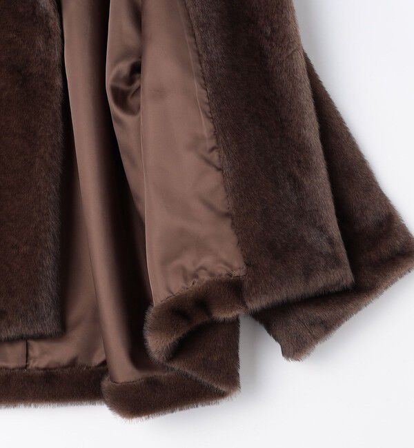 NOLLEY'S sophi「ECOPELフェイクファーショートコート」|その他|