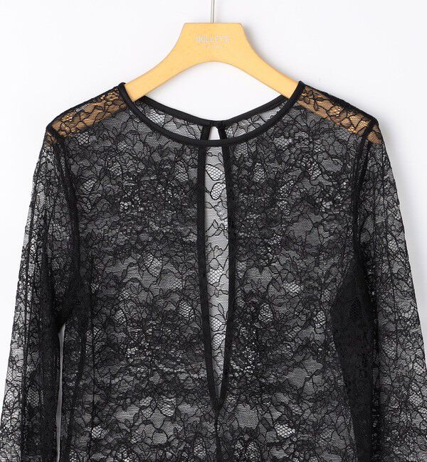 NOLLEY'S sophi「ウォッシャブルラッセルレースＴブラウス」|シャツ・ブラウス|