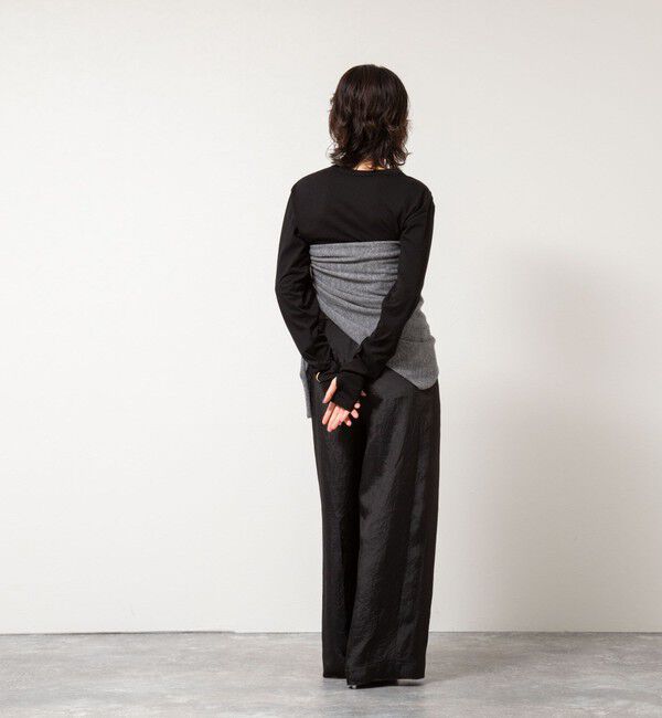 NOLLEY'S「ＭY STANDARD ウォッシャブルアルビニエアリータッチロンT」|Tシャツ・カットソー|