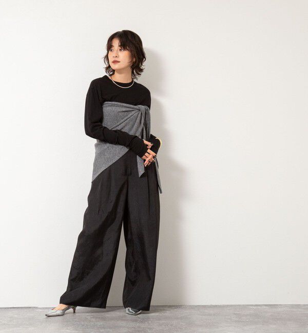 NOLLEY'S「ＭY STANDARD ウォッシャブルアルビニエアリータッチロンT」|Tシャツ・カットソー|