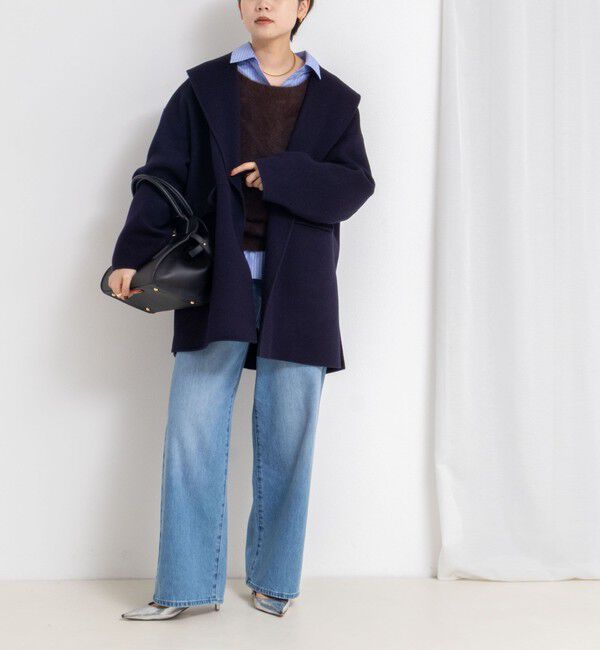 NOLLEY'S sophi「SUPER140リバーショールコート」|その他|