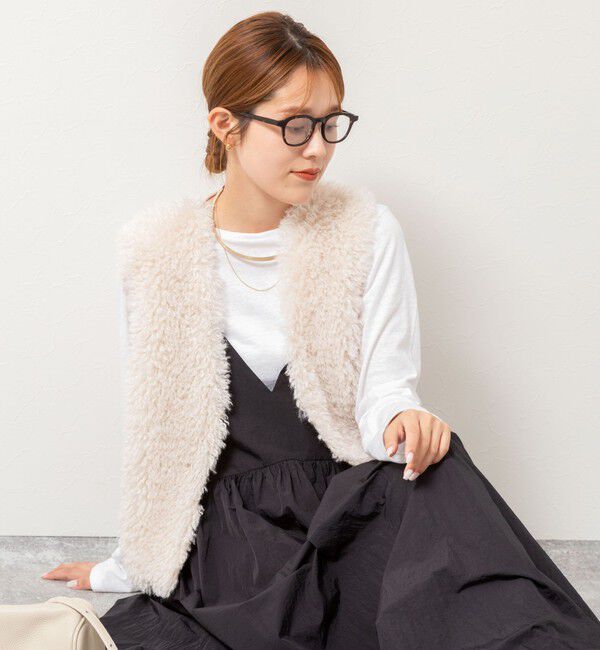 NOLLEY'S「◇【WEB限定】ファーベスト」|ベスト・ジレ|