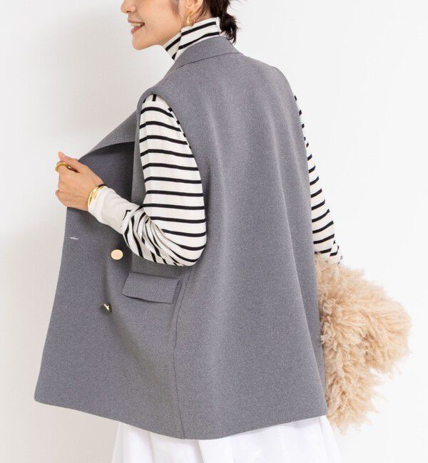 NOLLEY'S「《手洗い可能》ミラノリブニットベスト」|ベスト・ジレ|