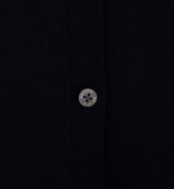 NOLLEY'S「《手洗い可能》16Gマレー襟付きカーディガン」|カーディガン|