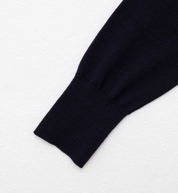 NOLLEY'S「《手洗い可能》16Gマレー襟付きカーディガン」|カーディガン|