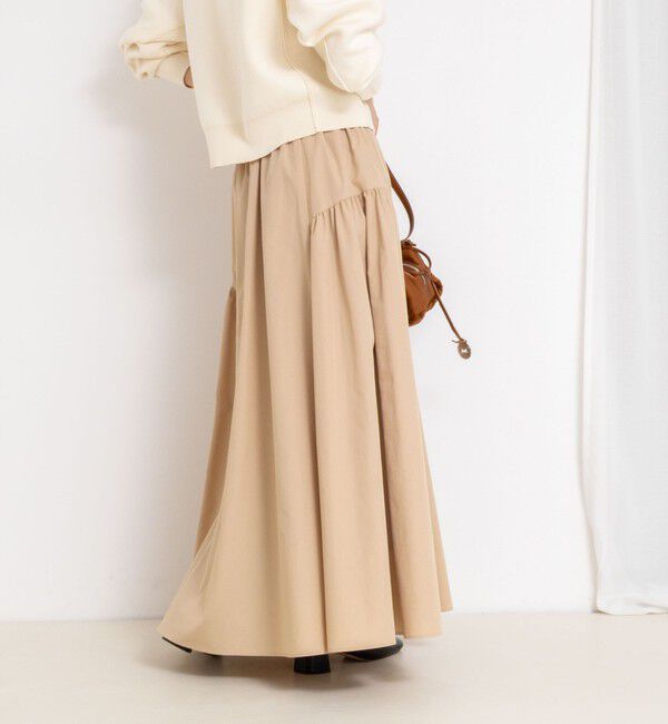 NOLLEY'S「ウォッシャブルブロードサイドマルチWAYギャザースカート」|スカート|