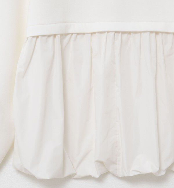 NOLLEY'S sophi「ウォッシャブルダンボール&times;タフタバックバルーンプルオーバー」|Tシャツ・カットソー|