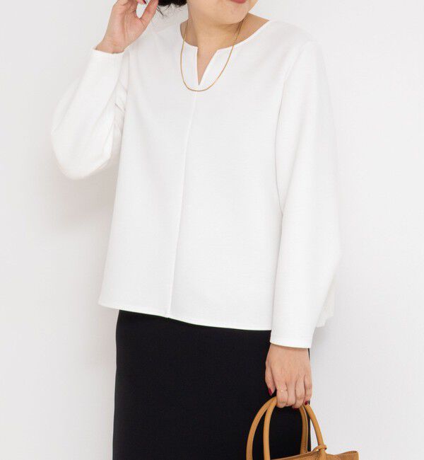 NOLLEY'S sophi「ウォッシャブルダンボール&times;タフタバックバルーンプルオーバー」|Tシャツ・カットソー|