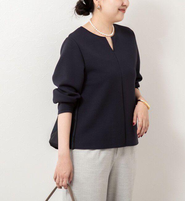 NOLLEY'S sophi「ウォッシャブルダンボール&times;タフタバックバルーンプルオーバー」|Tシャツ・カットソー|