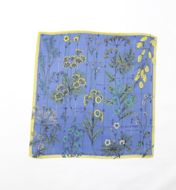 NOLLEY'S「【manipuri/マニプリ】シルクウールストール」|ストール|ブルー系1