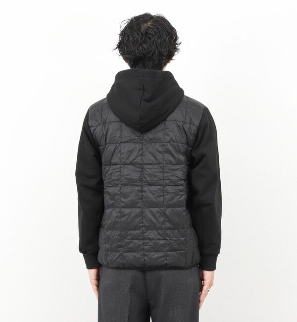 NOLLEY'S goodman「【TAION/タイオン】W-ZIP DOWN HOODIE with SWEATS SLEEVE 25AW」|ダウン|