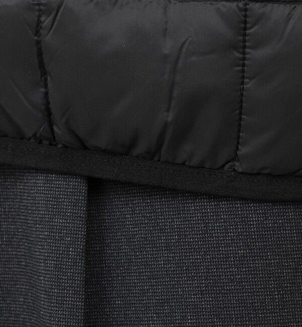 NOLLEY'S goodman「【TAION/タイオン】W-ZIP DOWN HOODIE with SWEATS SLEEVE 25AW」|ダウン|