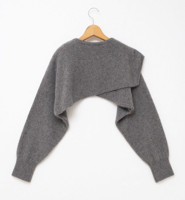 NOLLEY'S「【enrica/エンリカ】ソフトタッチスリーブケープ」|ニット・セーター|