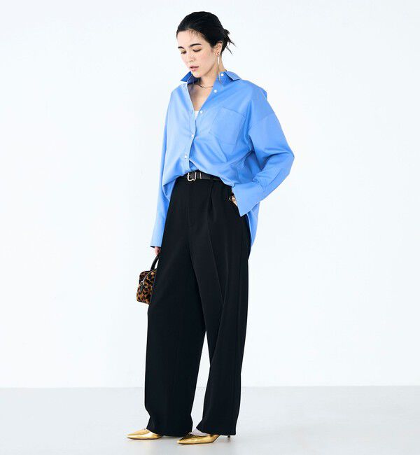 NOLLEY'S sophi「【一部WEB限定カラー】ウォッシャブルオックス2WAYシャツ」|シャツ・ブラウス|