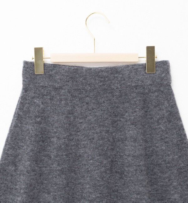 NOLLEY'S sophi「《手洗い可能》アルパカ混ロングスカート」|フレア|