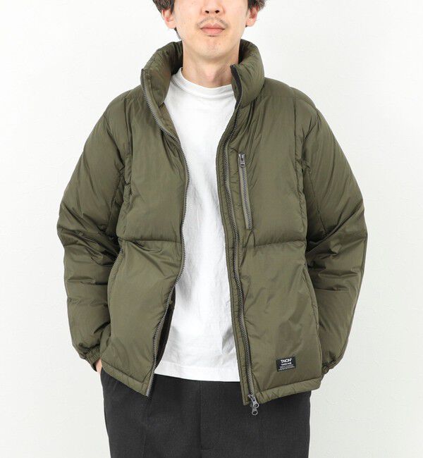 NOLLEY'S goodman「【TAION/タイオン】WORK W-ZIP VOLUME DOWN JACKET 25AW」|ダウン|オリーブ