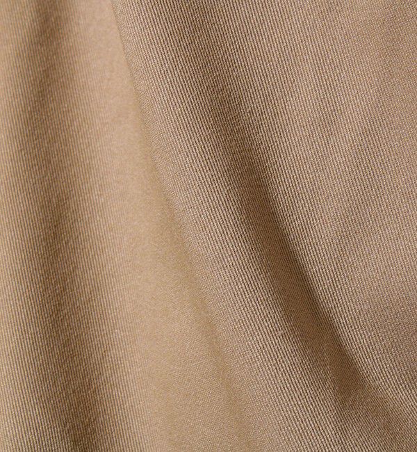 GLOSTER「【GEVACO】ドロストイージーパンツ ストレッチツイル 裾ドローコード付き」|チノ|