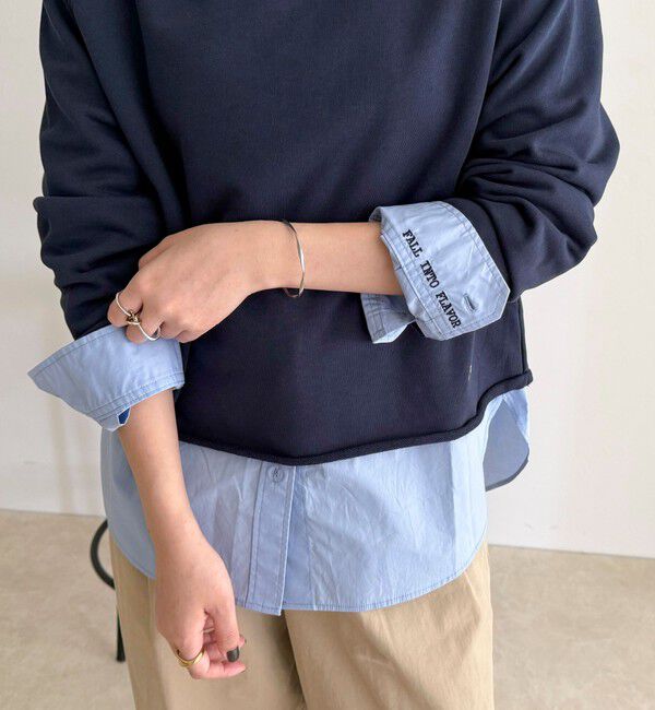 fredy emue「ベーシックエンブロイダリーシャツ」|シャツ・ブラウス|