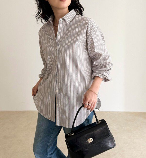 fredy emue「ベーシックエンブロイダリーシャツ」|シャツ・ブラウス|