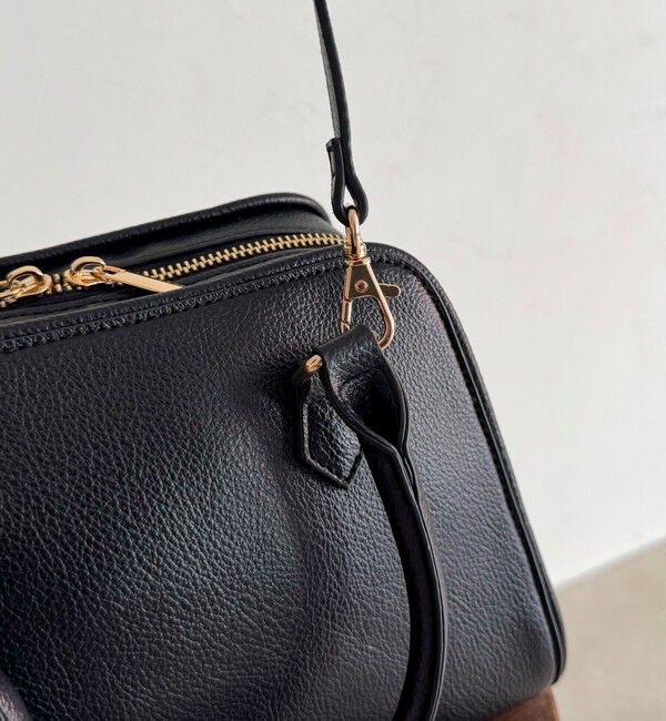 fredy emue「台形ファスナーボストンバッグ」|ショルダー・メッセンジャー|