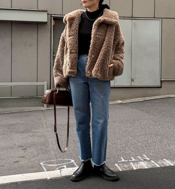 fredy emue「フェイクファーコート」|その他|