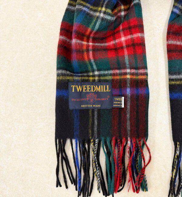 fredy emue「【TWEED MILL/ツイードミル】ウールチェックストール48」|ストール|