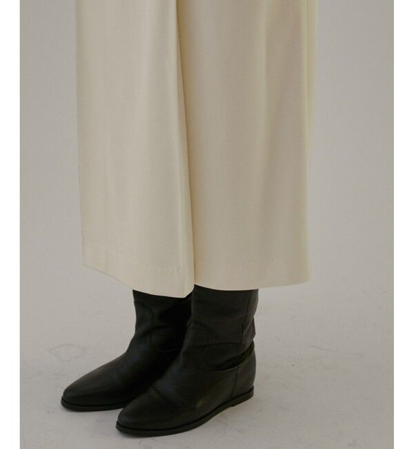 SALON adam et rope'「マイクロベロアツイルタックタイトスカート【洗える】」|スカート|