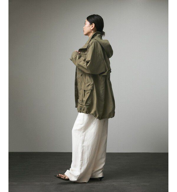 SALON adam et rope'「［撥水］ガーデナーズナイロンブルゾン / マウンテンパーカー」|ブルゾン・スタジャン|