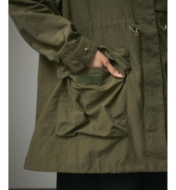 SALON adam et rope'「［撥水］ガーデナーズナイロンブルゾン / マウンテンパーカー」|ブルゾン・スタジャン|