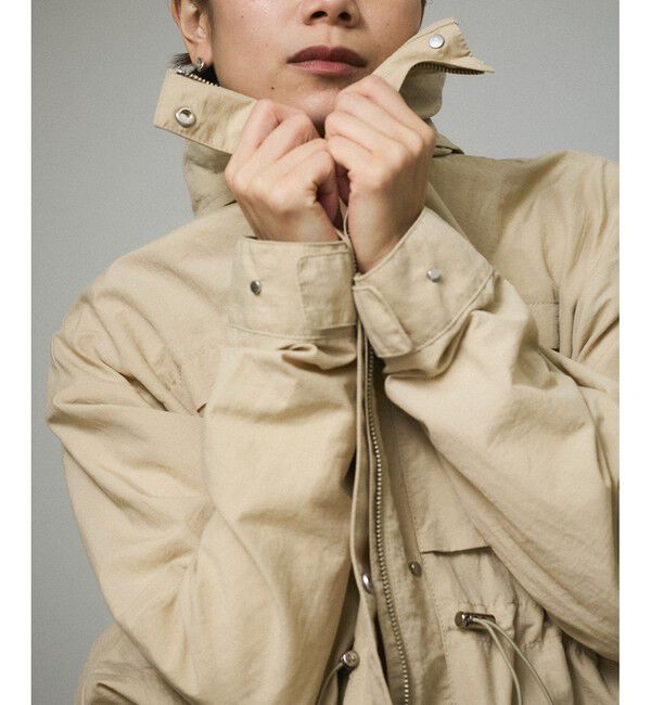 SALON adam et rope'「［撥水］ガーデナーズナイロンブルゾン / マウンテンパーカー」|ブルゾン・スタジャン|