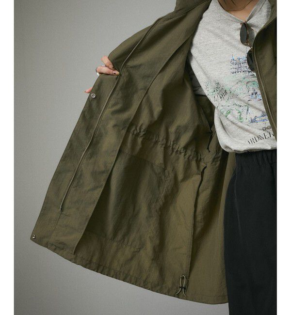 SALON adam et rope'「［撥水］ガーデナーズナイロンブルゾン / マウンテンパーカー」|ブルゾン・スタジャン|