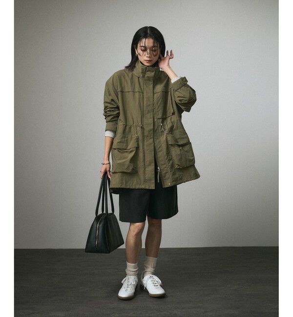 SALON adam et rope'「［撥水］ガーデナーズナイロンブルゾン / マウンテンパーカー」|ブルゾン・スタジャン|