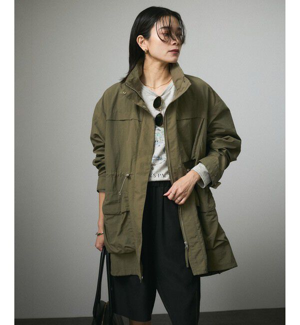 SALON adam et rope'「［撥水］ガーデナーズナイロンブルゾン / マウンテンパーカー」|ブルゾン・スタジャン|