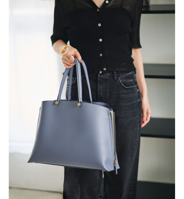 ROPE「【E'POR】Y BAG Medium+【WEB限定/一部店舗限定】【通勤】【A4/PC対応】【25AW】」|ショルダー・メッセンジャー|ブルー系(45)