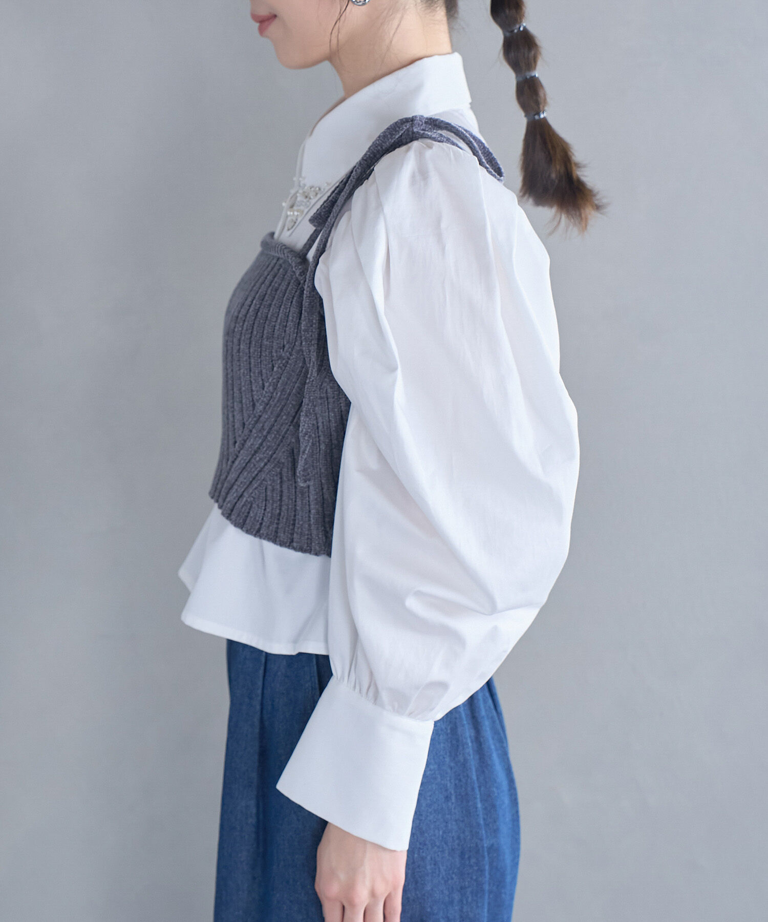 VIS「モールニットビスチェ」|キャミソール|