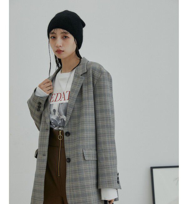 VIS「アンゴラ混ニットビーニー」|ニット帽|