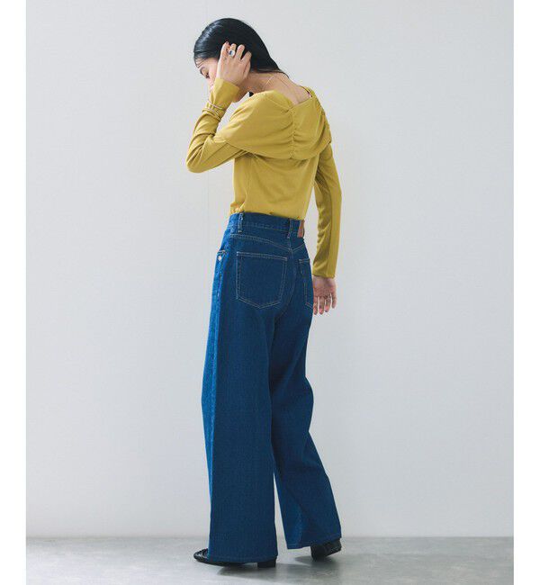 VIS「テレコオフショルダーロングスリーブプルオーバー」|Tシャツ・カットソー|