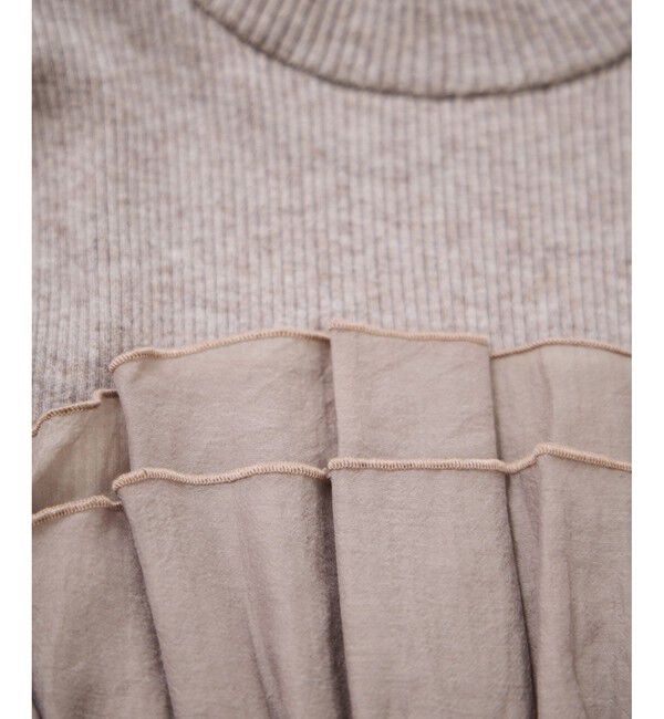 VIS「ビスチェドッキングニットプルオーバー/セットアップ対応」|ニット・セーター|