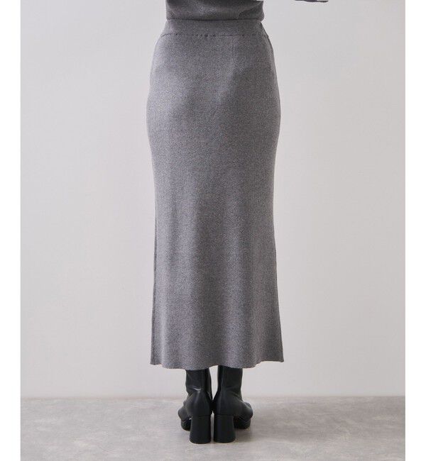 VIS「リブニットスカート/セットアップ対応」|スカート|